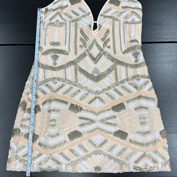 Free People Saylor Harper Sequin Shift Dress - S - Picture 9 of 13